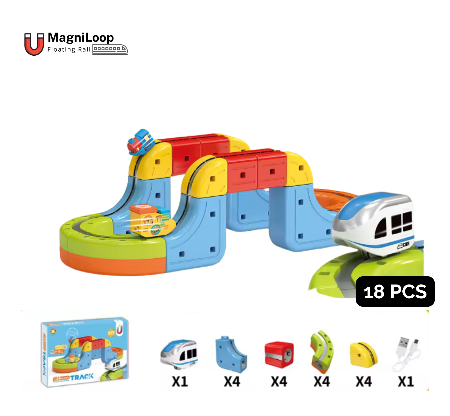 MagniLoop - Floating Rail Car