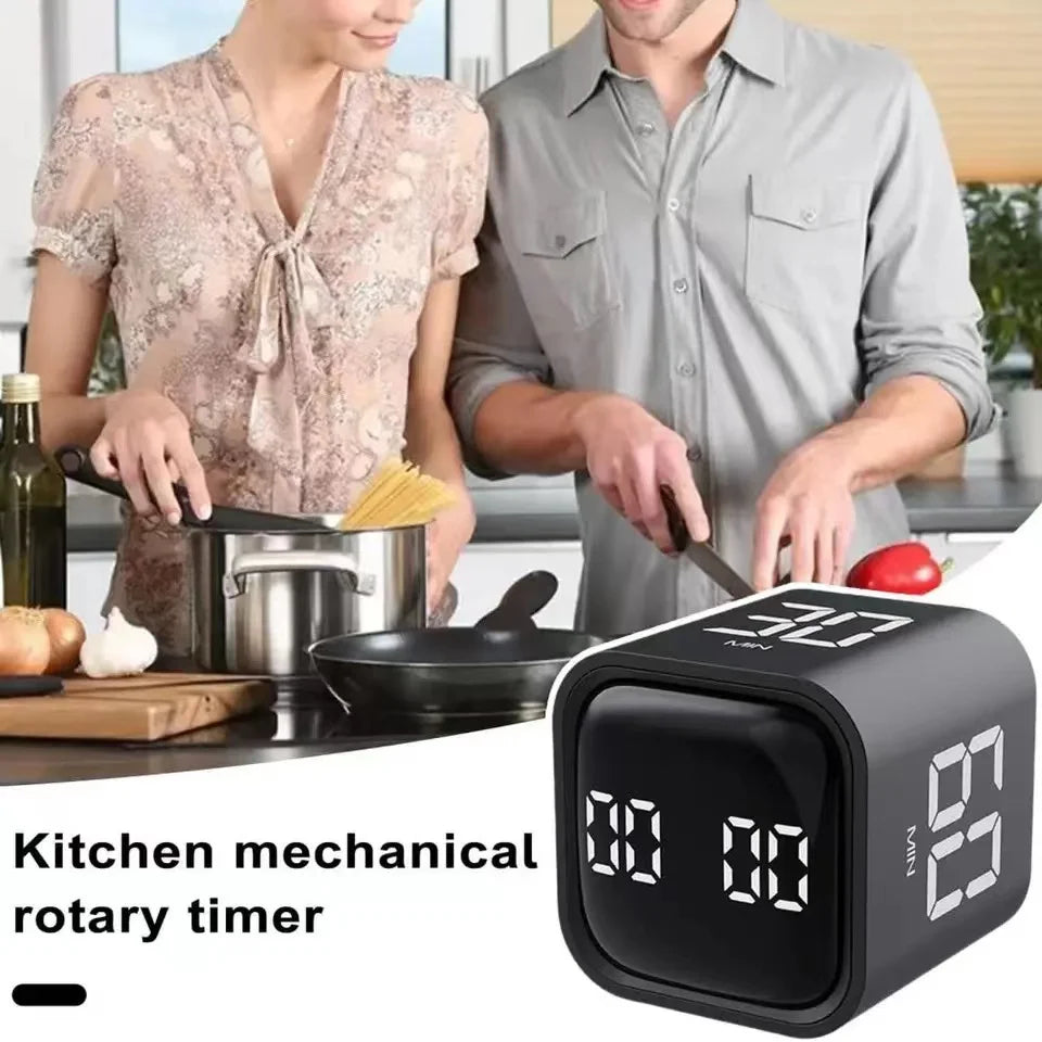 Gravity Sensor Flipping Timer For Kitchen/Study With LCD Display Countdown beunik