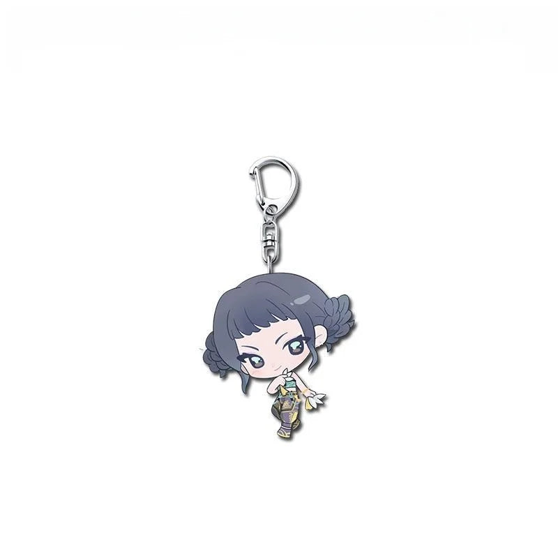 Demon Hunters Kpop Rumi Mira Zoey Keychain Cosplay Accessories beunik