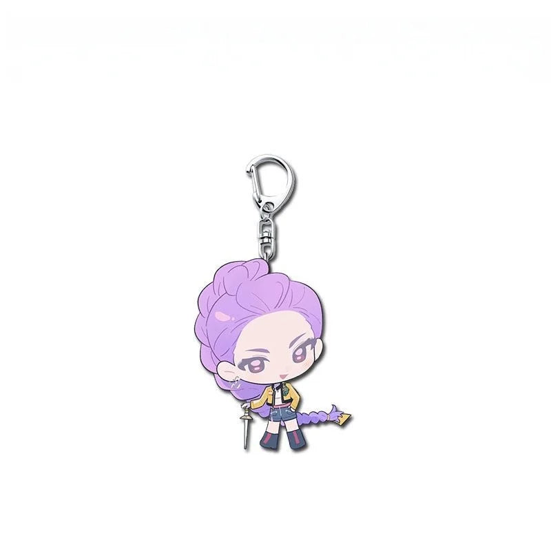 Demon Hunters Kpop Rumi Mira Zoey Keychain Cosplay Accessories beunik