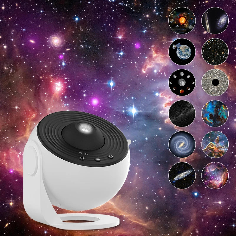 Night Light Galaxy Projector Starry Sky Projector 360° Rotate Planetarium Lamp For Kids beunik