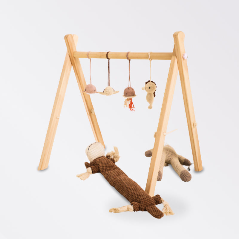 Baby Toys Wooden Play Gym - beunik