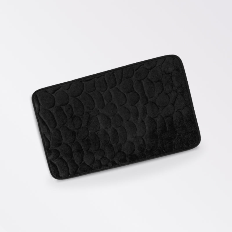 Bathroom Non Slip Mat 3D Cobblestone Embossed - beunik