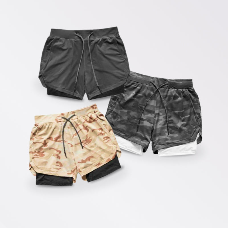 Camo Running Men Shorts Gym - beunik