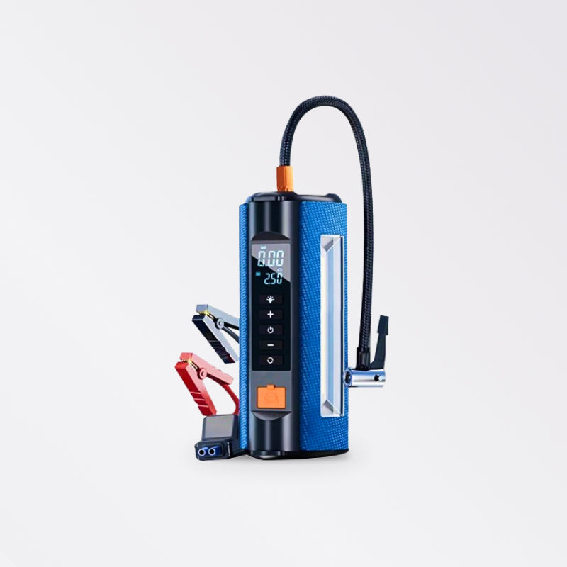 Car Emergency Power Outdoor Multifunctional Jump Starter and Air Pump with EVA Bag