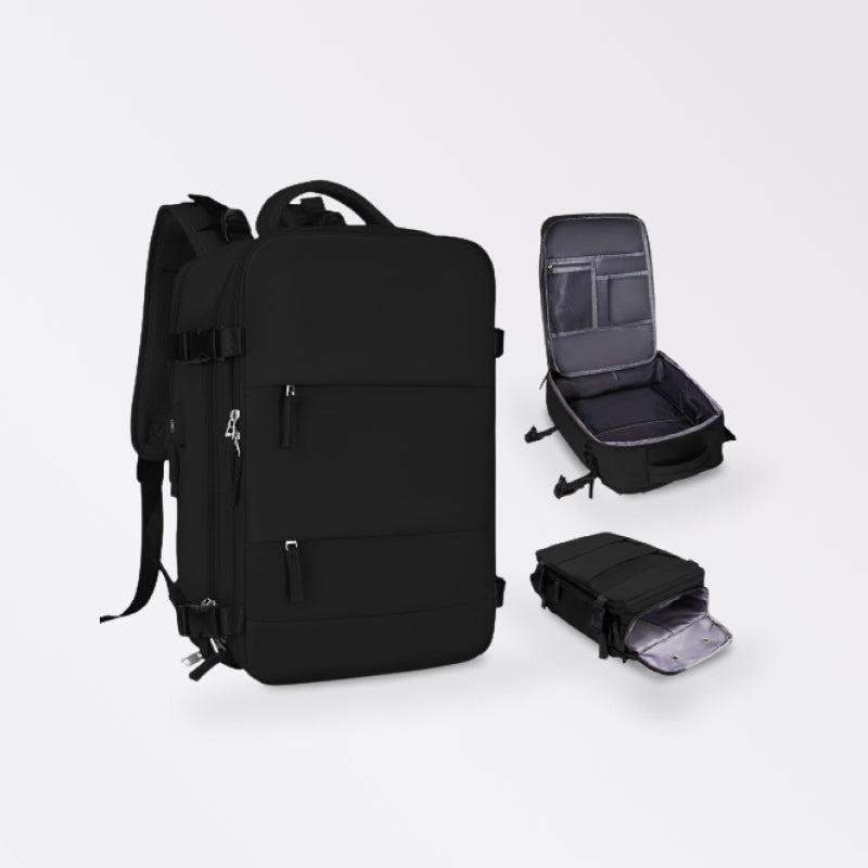 Carry On Travel Backpack (Laptop and Shoe Fitment) - beunik