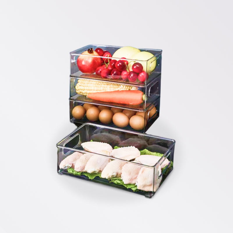 Clear Refrigerator Drawer Organizer Storage box - beunik