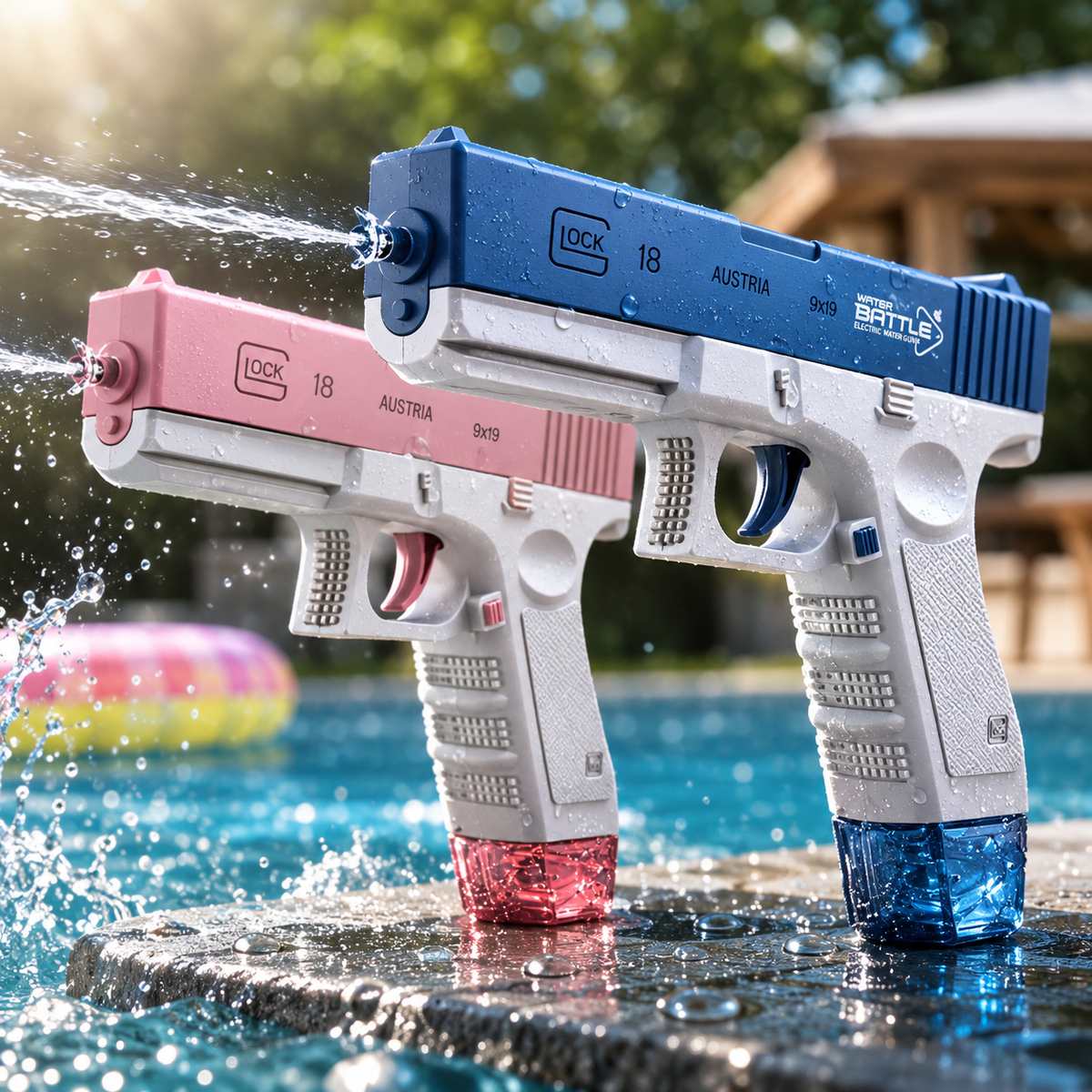 Automatic Glock Water Gun Toy