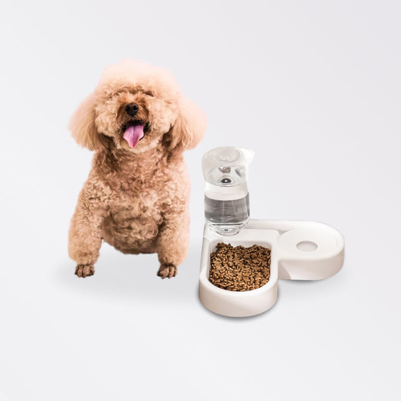 Corner Dog Bowl Automatic Water Dispenser - beunik