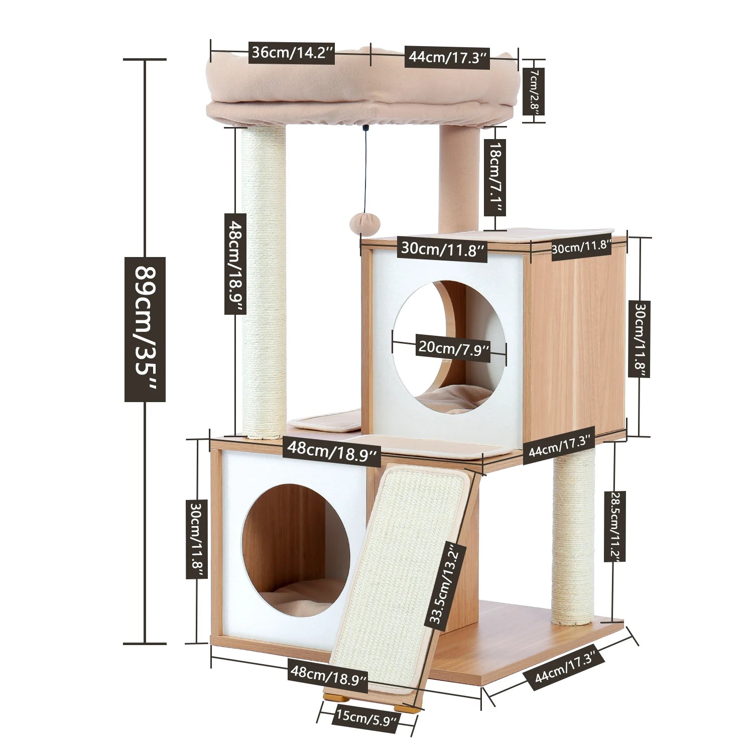 Big Cat Tree Tower Condo Furniture