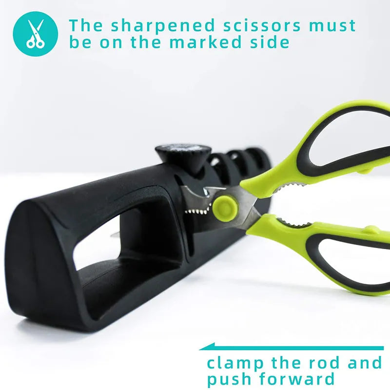 Knife Sharpener Angle Adjustable 4 Stages Scissors Sharpening beunik