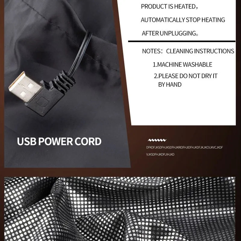 Electric USB Heated Vest Jackets