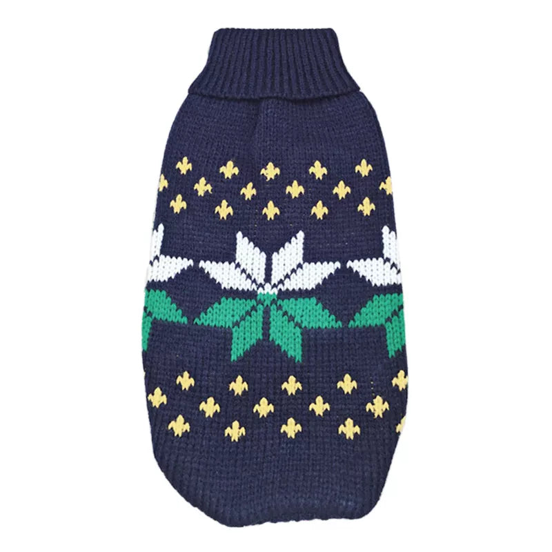 Winter Warm Dog Sweater for Small Dogs