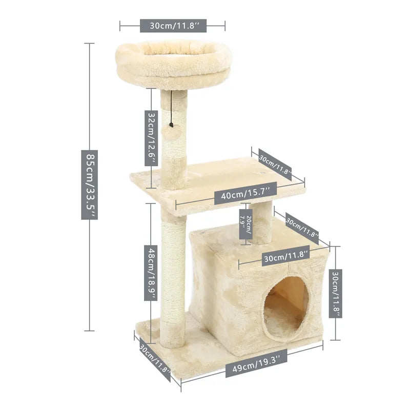 Big Cat Tree Tower Condo Furniture