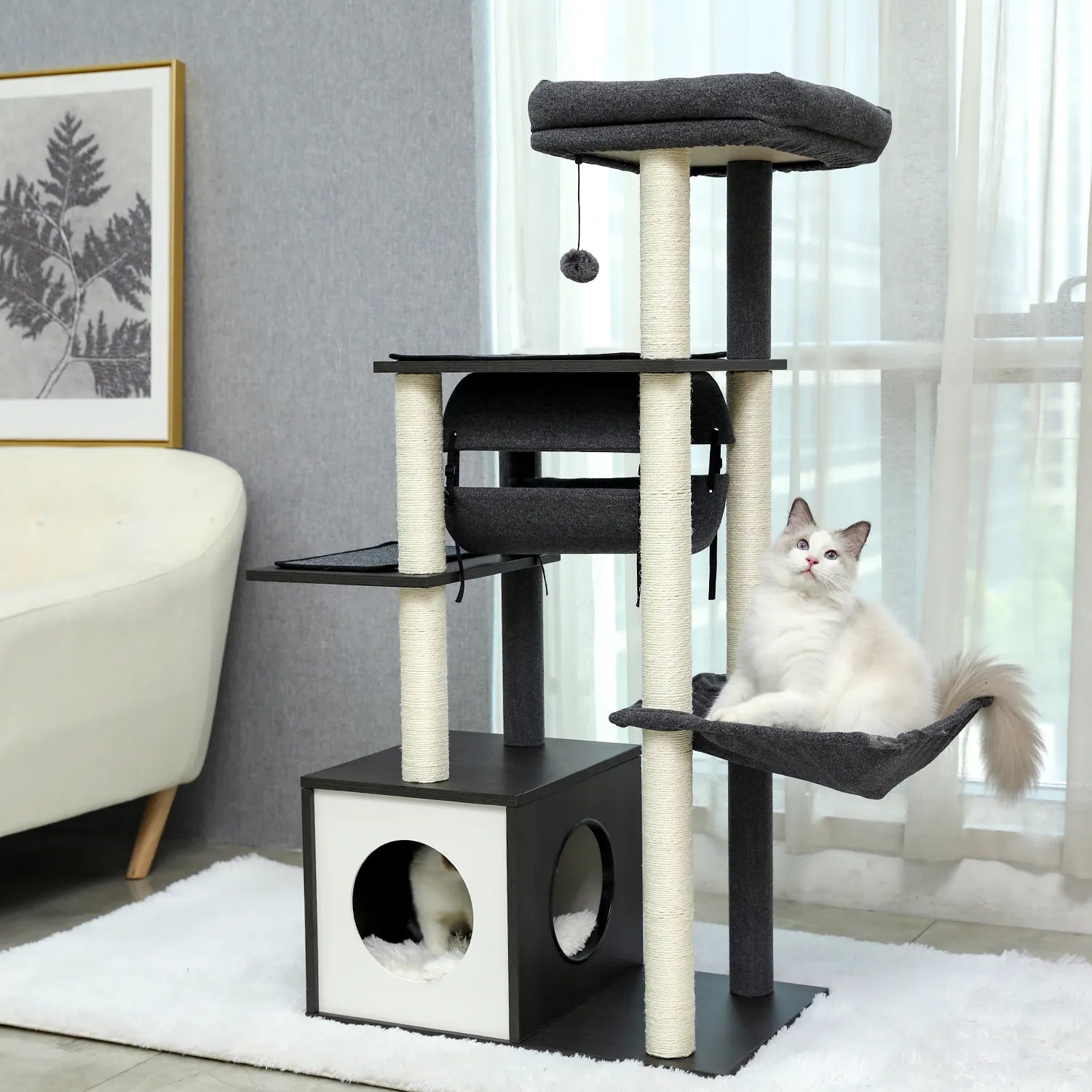 Big Cat Tree Tower Condo Furniture