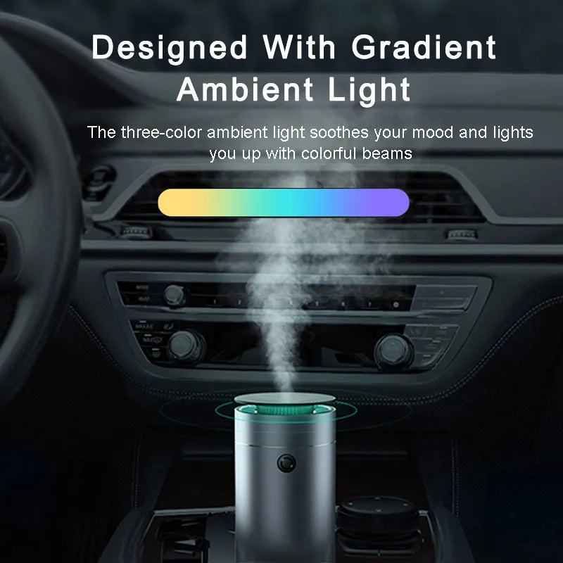 Baseus Car USB LED lit Aromatherapy Diffuser Humidifier