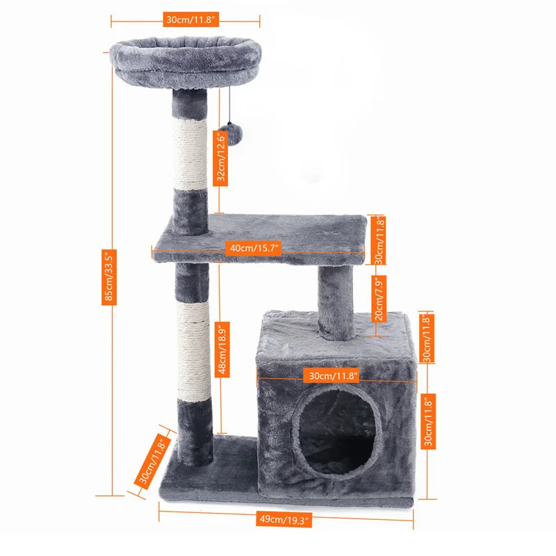 Big Cat Tree Tower Condo Furniture