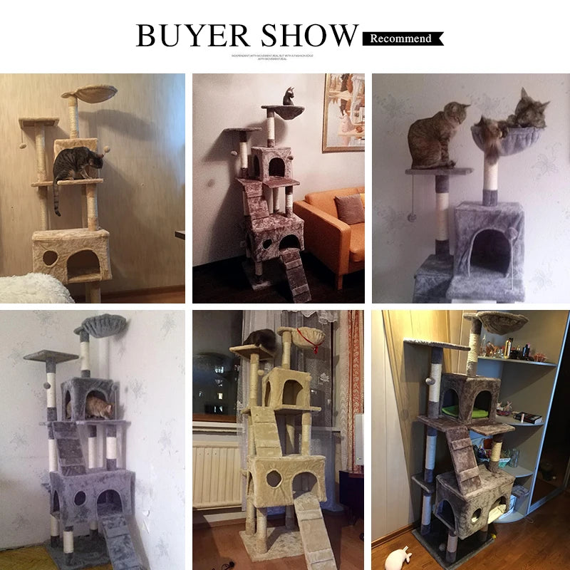 Big Cat Tree Tower Condo Furniture