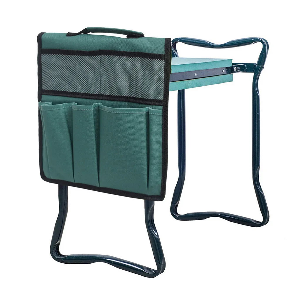 Portable Garden Kneeler with Tool Bag beunik