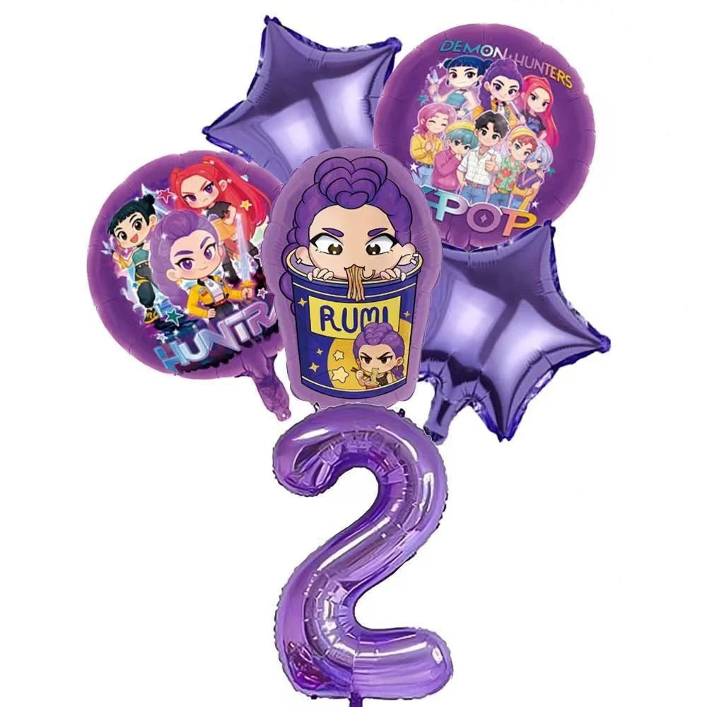 K-Pop Idol Party Balloons 1 Demon hunters11