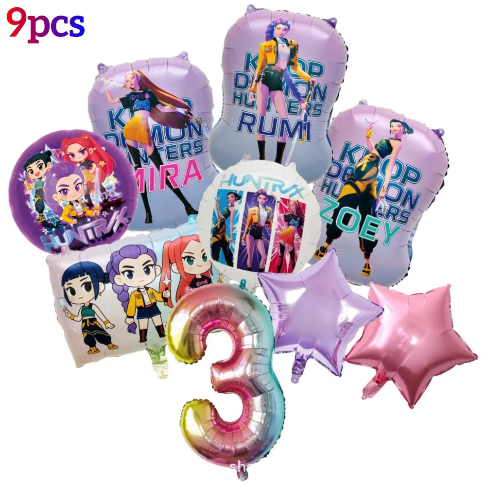 K-Pop Idol Party Balloons 🎈K pop demon hunter112