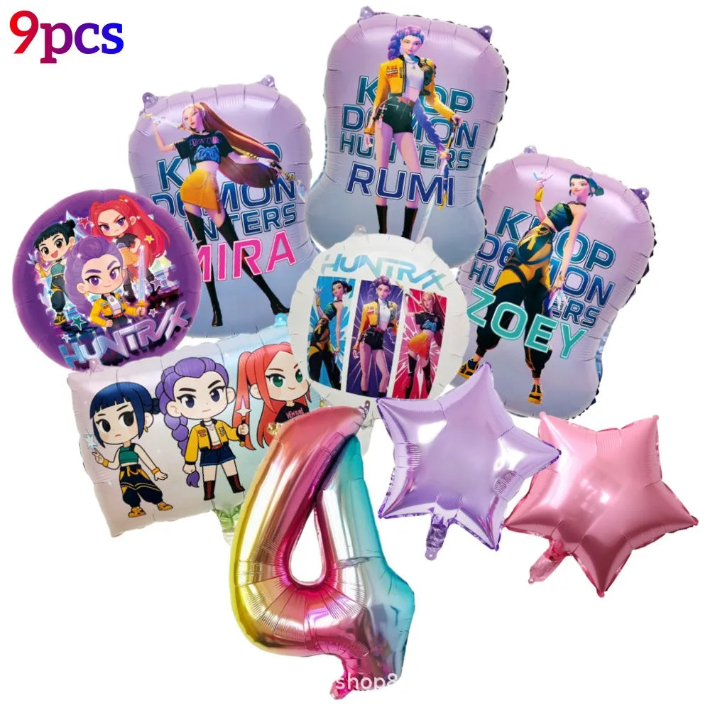 K-Pop Idol Party Balloons 🎈K pop demon hunter113