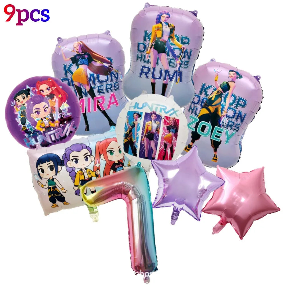 K-Pop Idol Party Balloons 🎈K pop demon hunter117