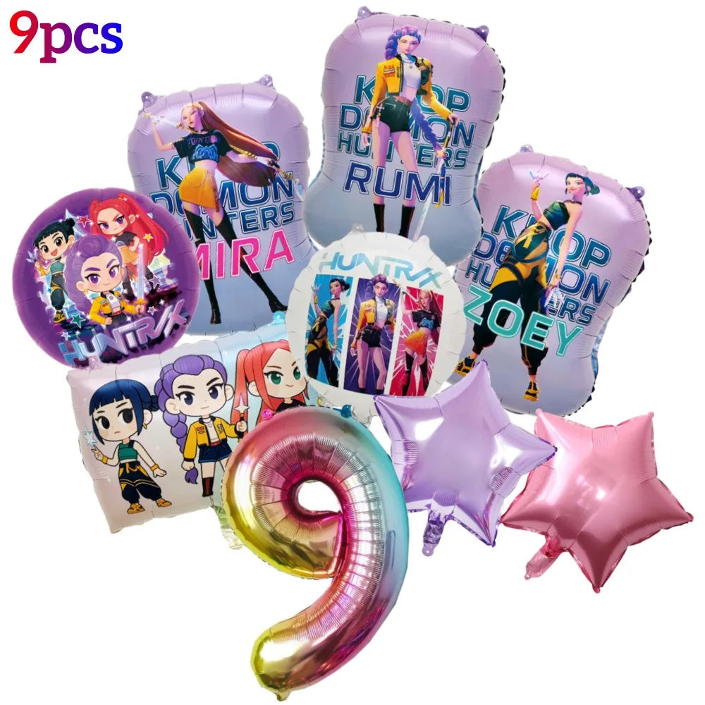 K-Pop Idol Party Balloons 🎈K pop demon hunter119