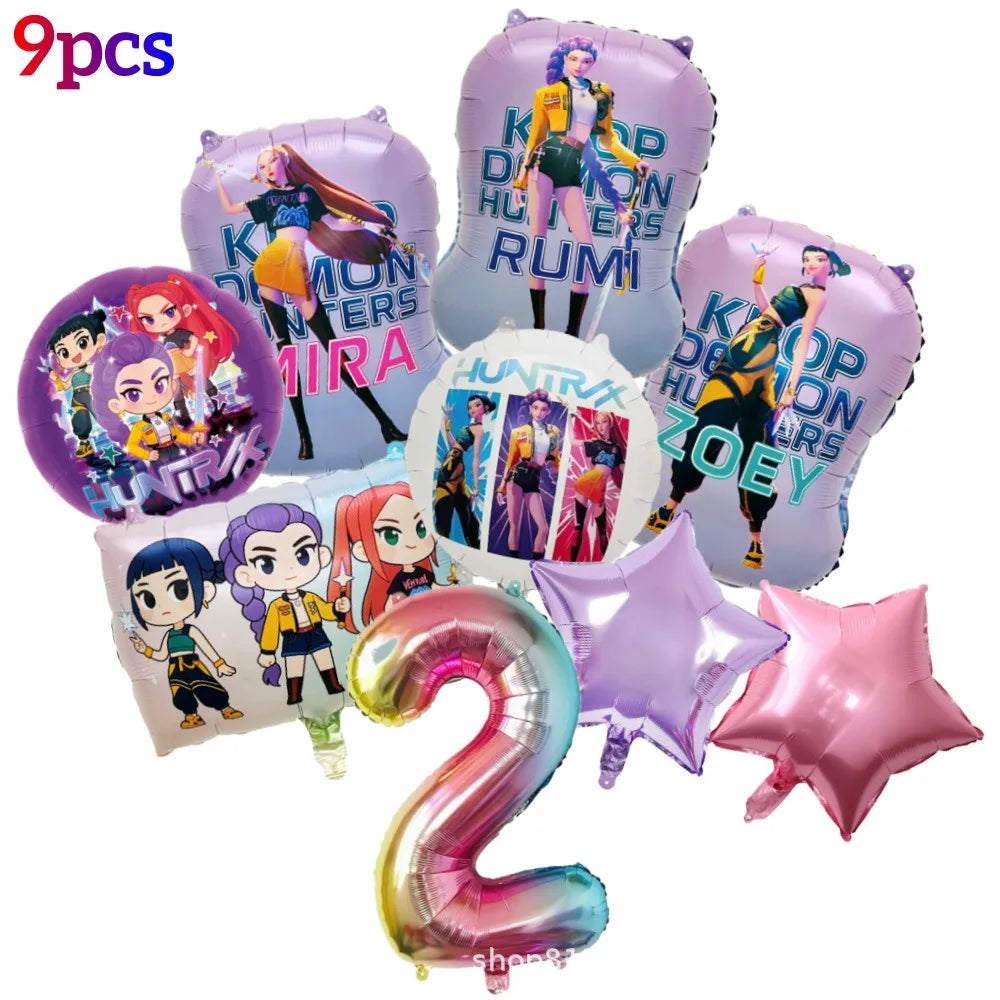 K-Pop Idol Party Balloons 🎈K pop demon hunter78