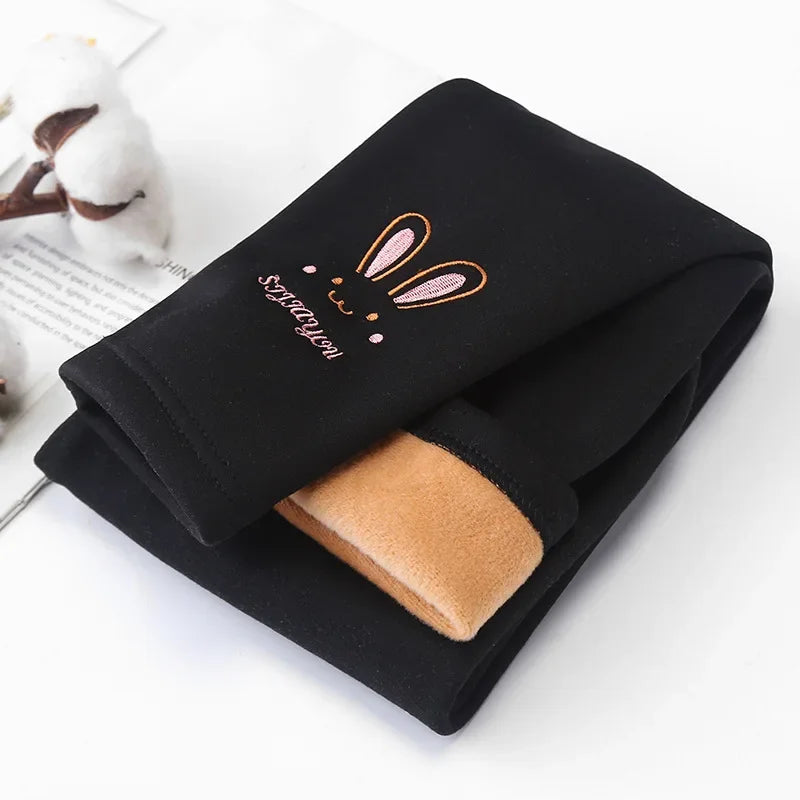 Kids Thermal Leggings  rabbit124