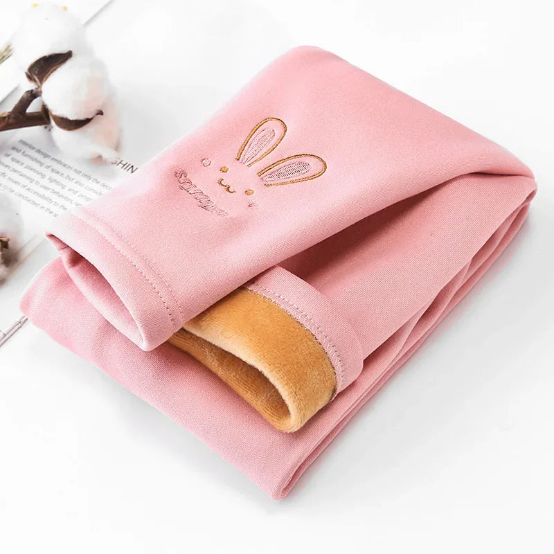Kids Thermal Leggings  rabbit125