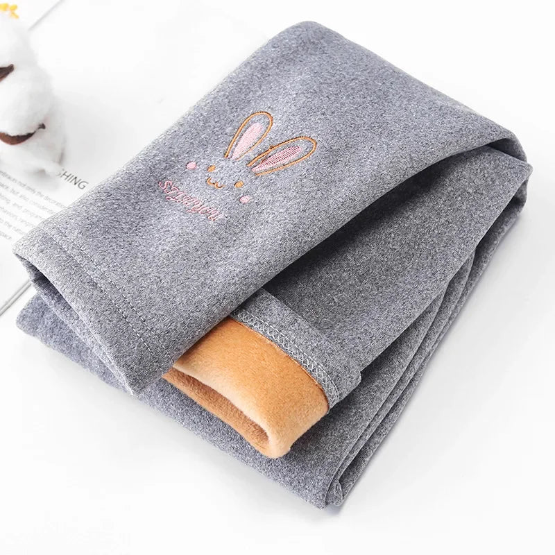 Kids Thermal Leggings  rabbit1257