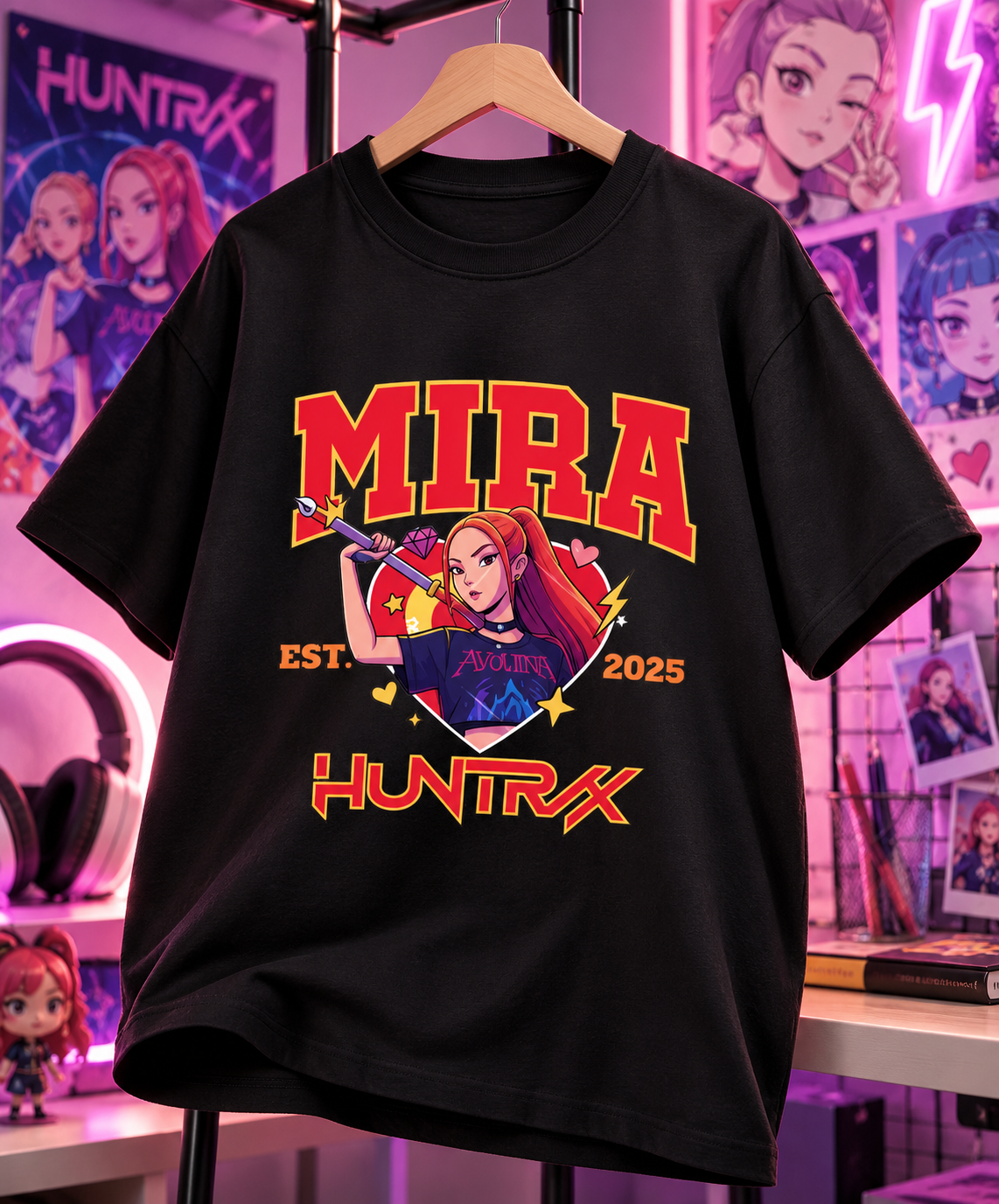 KPOP DEMON HUNTERS Kids T-Shirts – HUNTR/X Collection