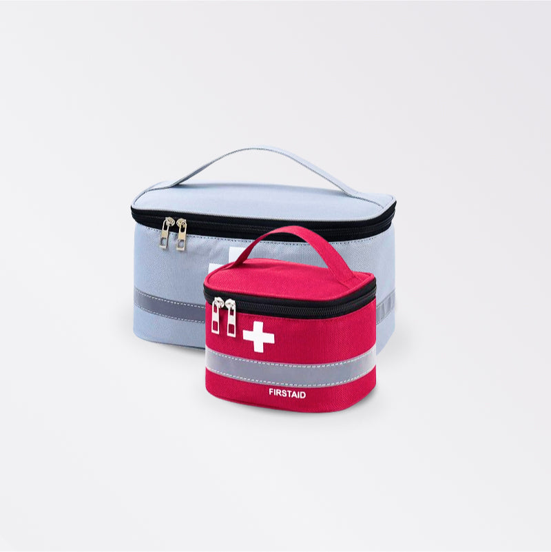 Portable First Aid Kit, Travel Medicine And Medication Storage Bag