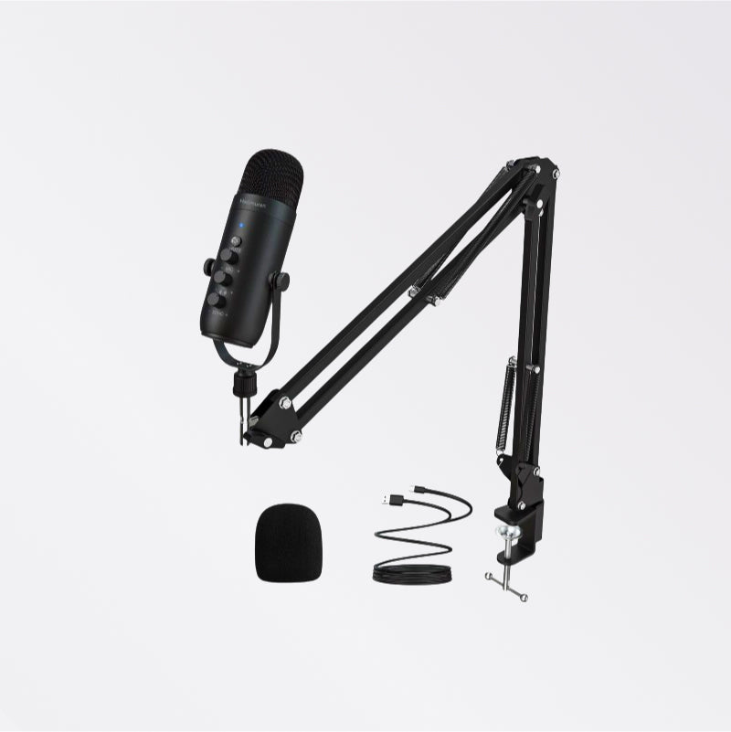 Professional USB Streaming Podcast PC Microphone Studio Cardioid Condenser