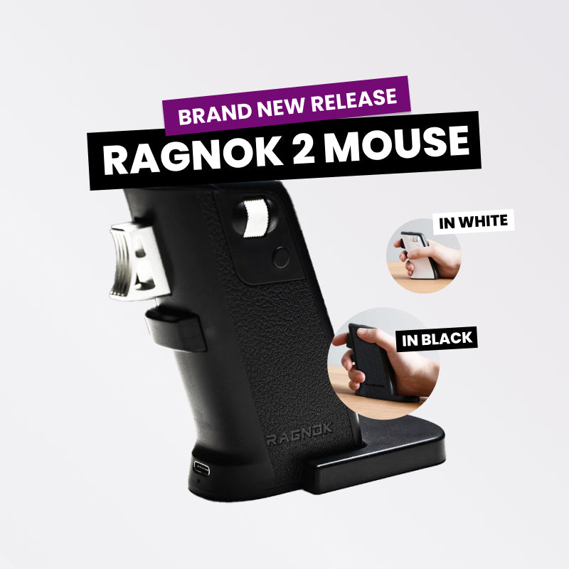 RAGNOK 2 Black Gun Gaming Mouse