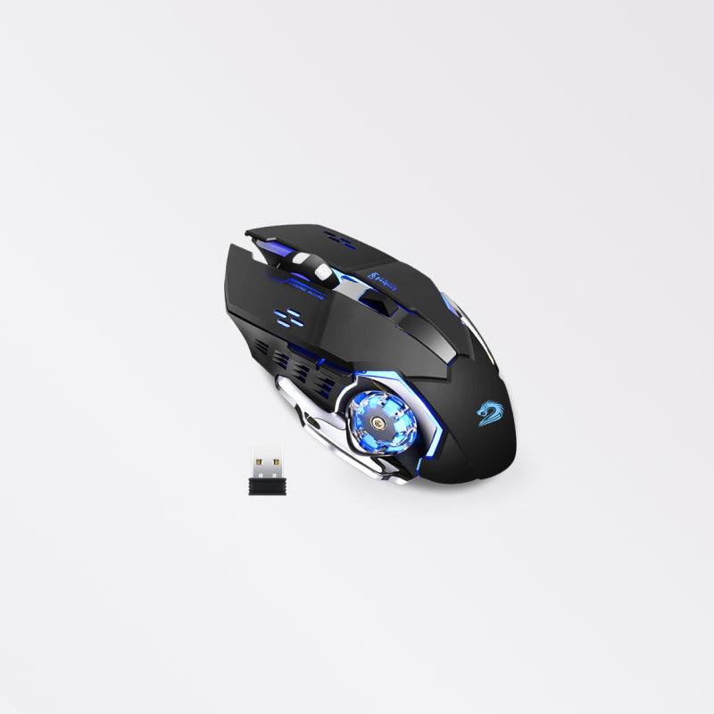 Rechargeable Mechanical Wireless Gaming Mouse - beunik