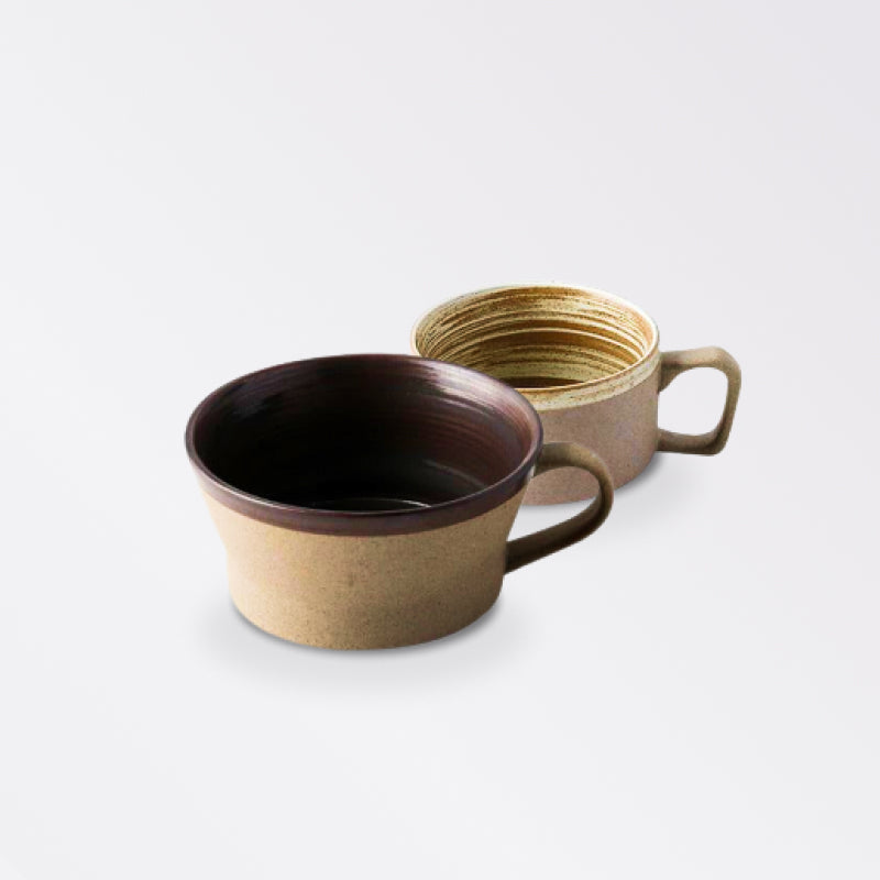 Retro Pottery Coffee Cup - beunik