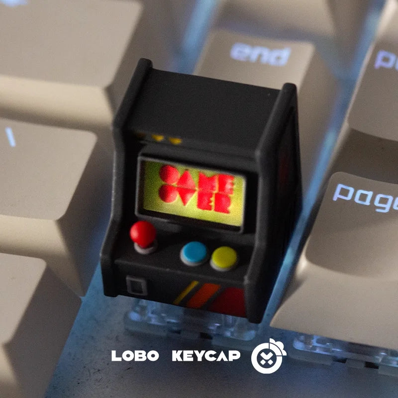 Retro Gaming Console Artisan Keycap – Cute Kawaii Resin ESC Key for Mechanical Keyboards