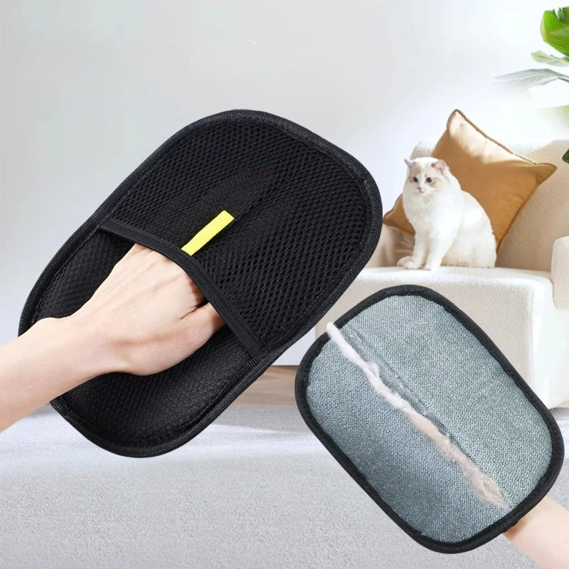 Pet Hair Remover Portable Washable Clothes Hair Dehairing Gloves beunik
