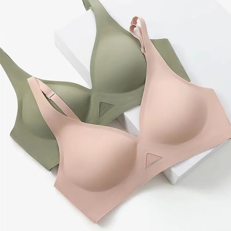 Female Soft Breathable Wireless Brassiere