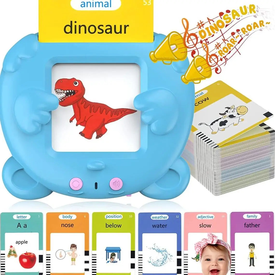 Talking Flash Cards Early Educational Toys Early Childhood Learning beunik