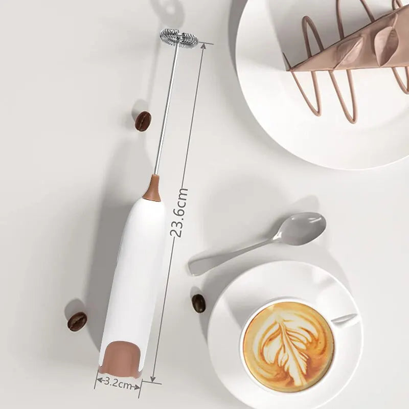 Electric Milk Frother Drink Foamer Mixer Stirrer Coffee beunik