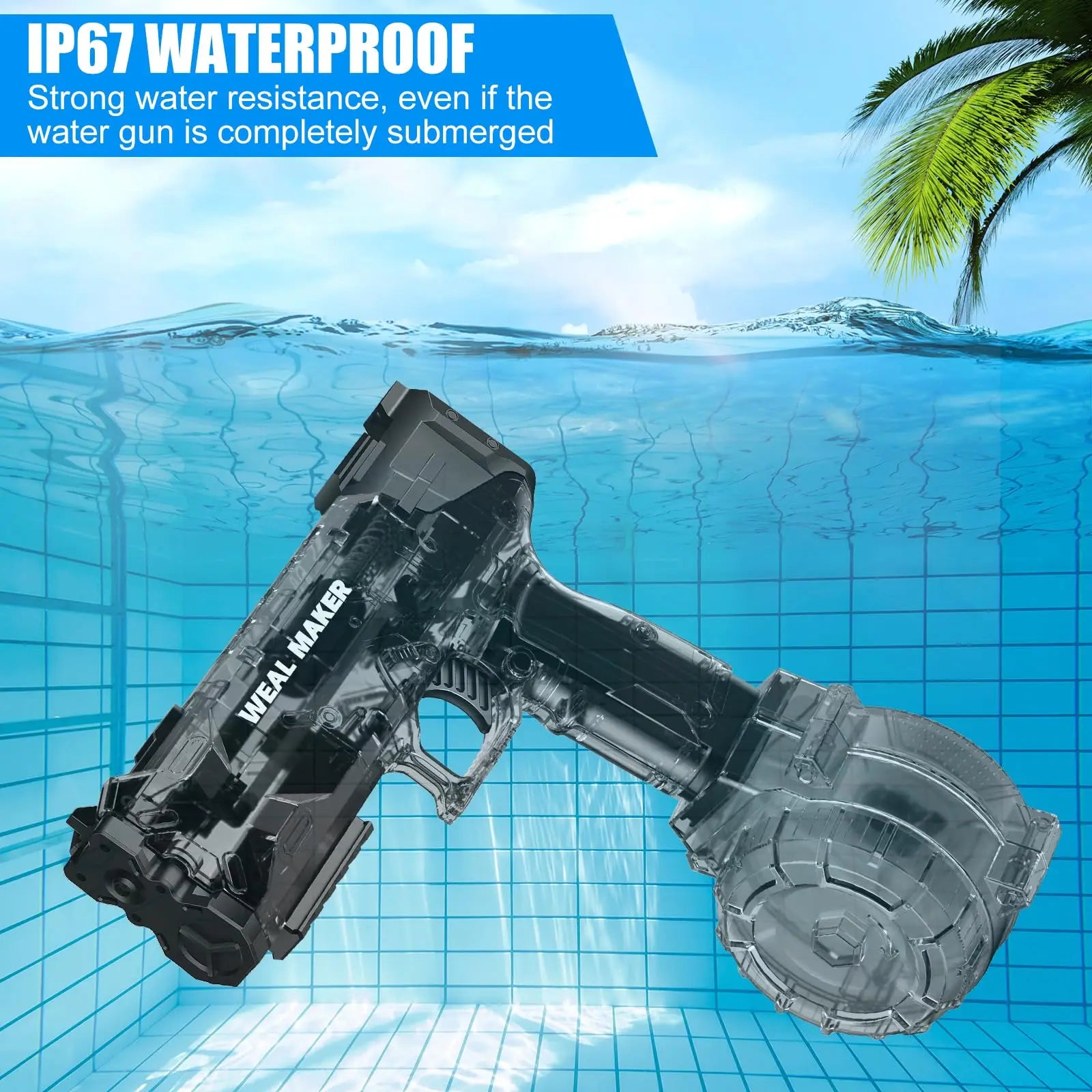 Strong Glock Electric Water Fully Automatic Pistol beunik