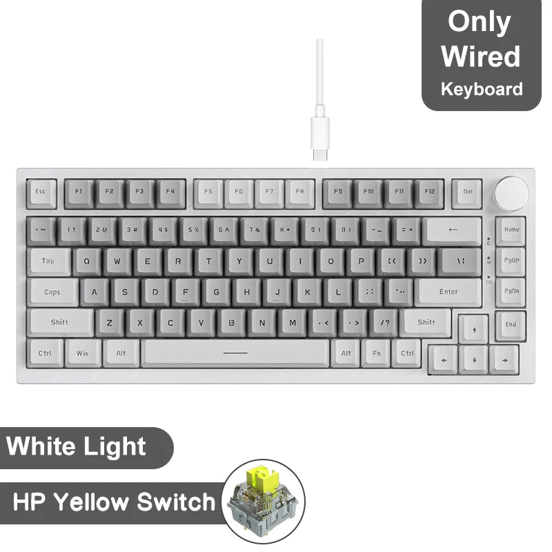 Ajazz AK820 Pro Gaming Mechanical Keyboard beunik