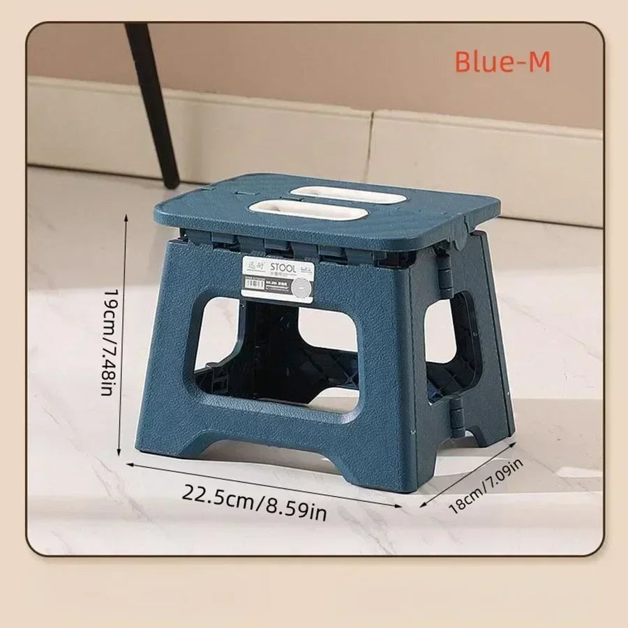 Portable Folding Stool Thickened Plastic Saddle Chair beunik