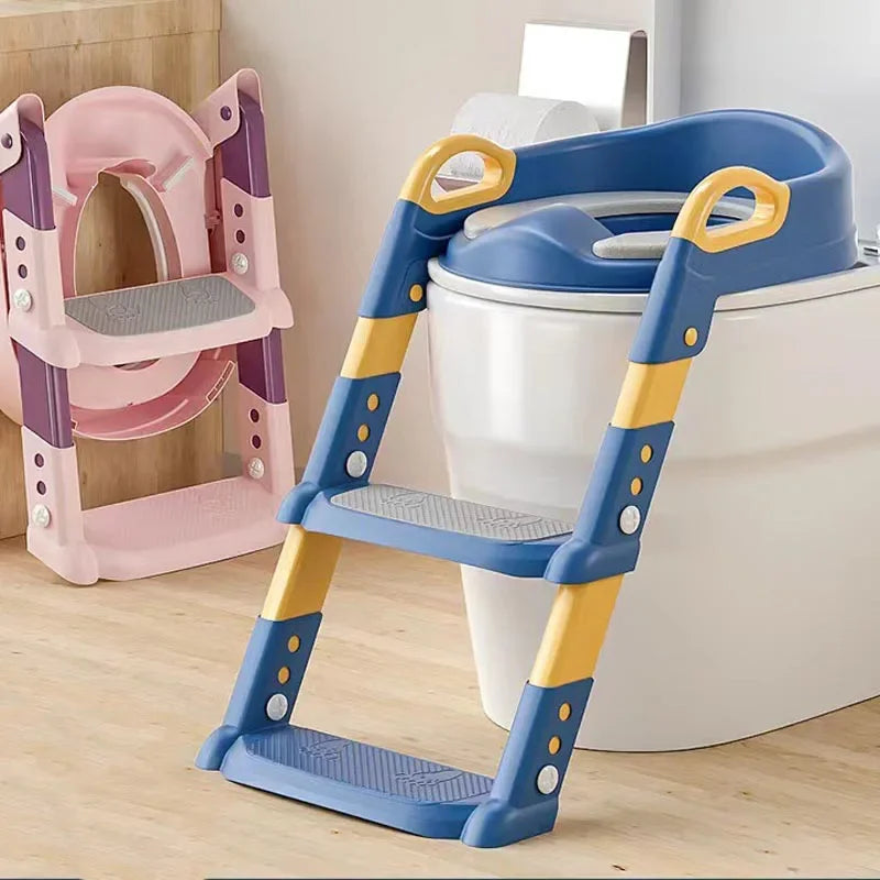 Stepped Children's Toilet Foldable Foot Stool Ladder beunik