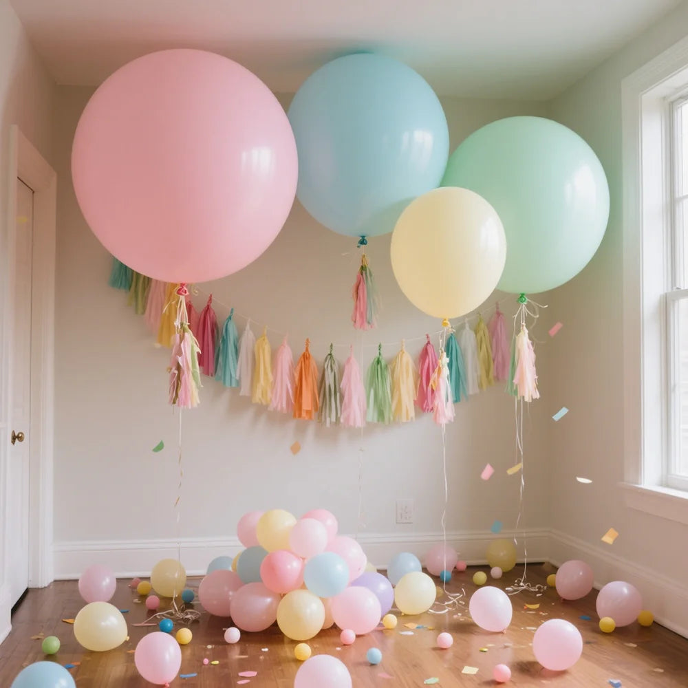 Pastel Thickened Helium Balloon (18-36inch)