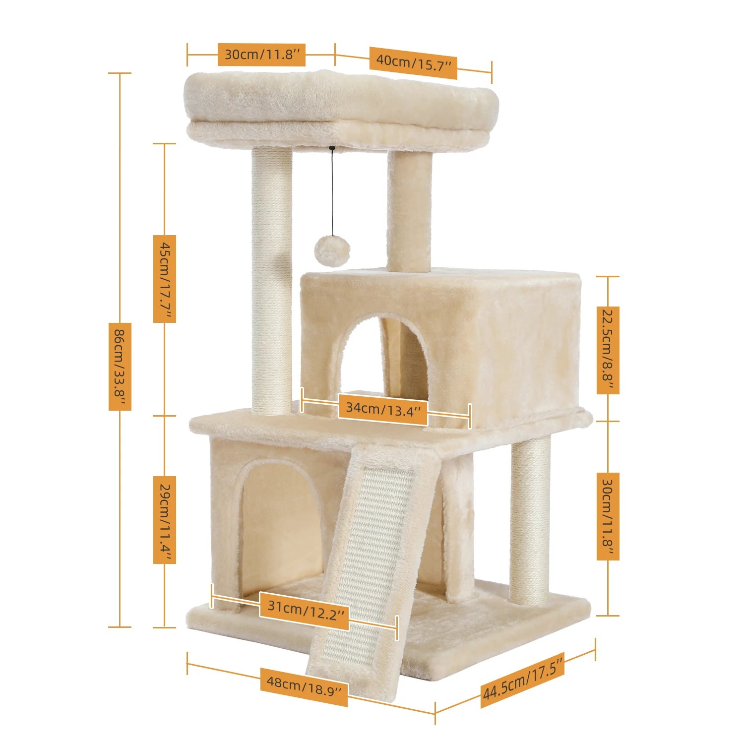 Big Cat Tree Tower Condo Furniture