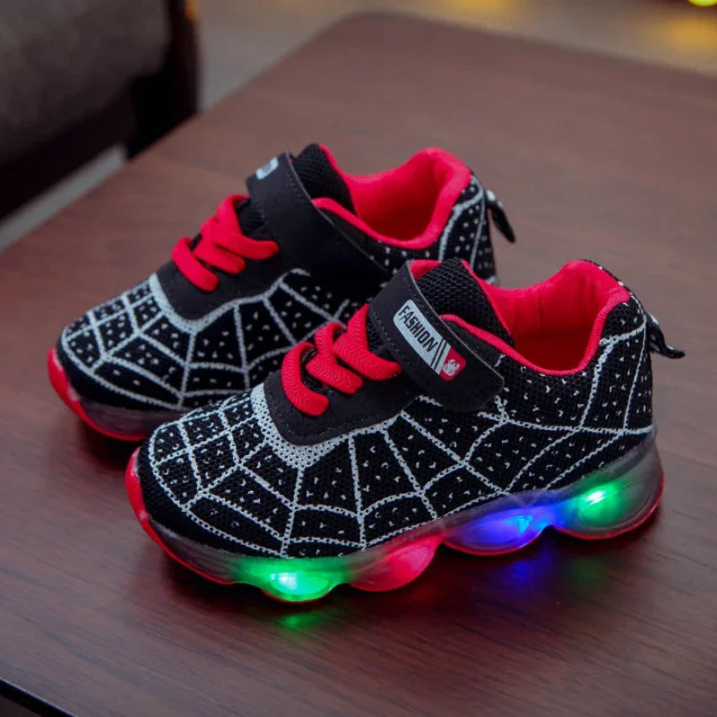 Spiderman Childrens Sneakers Breathable Casual Shoes (1-12 Years) beunik